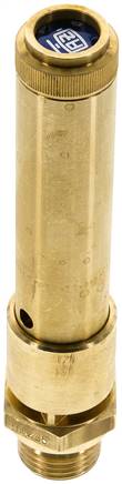 TÜV-Sicherheitsventil G 1/2" (DN10), 45,50 bar, Messing