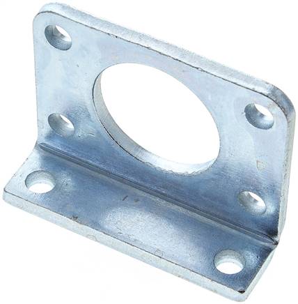 Fußwinkel für Rundzylinder, Ø 50 mm