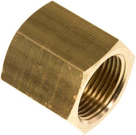 Muffe G 1"-G 1", Messing
