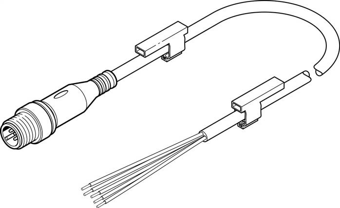 FESTO NEBU-LE5-K-1-M12G5 (569840) Verbindungsleitung