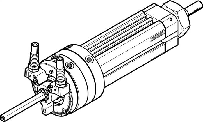 FESTO DSL-32-100-270-CC-A-S20-B (556526) Schwenk-Lineareinheit