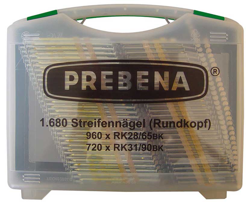 Prebena Streifennägel RK-Box im Koffer