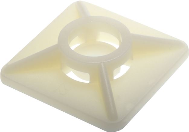 Klebesockel für Kabelbinder (3,6mm)