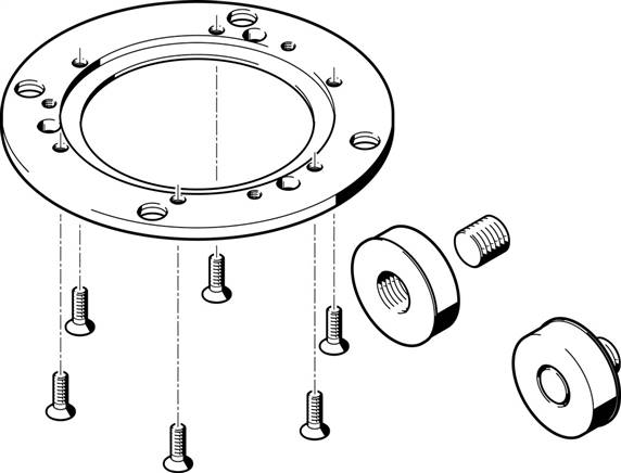 FESTO DADM-CK-140-6 (548111) Teilungsbausatz