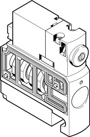 FESTO CPVSC1-M1H-K-P (527569) Magnetventil