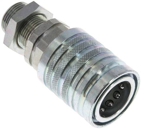 Schott-Steckkupplung ISO7241-1A, Muffe Baugr.3, 15 L (M22x1,5)