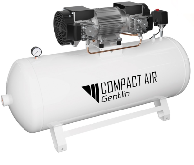 Gentilin ölfreier Kompressor ESK480/270 – Der leise Speicher-Profi