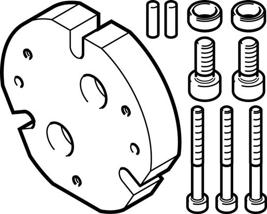 FESTO DHAA-G-Q11-35-B13-50 (2079171) Adapterbausatz