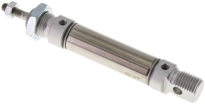 ISO 6432-Zylinder, doppeltwirkend, Kolben 16mm,Hub 25mm