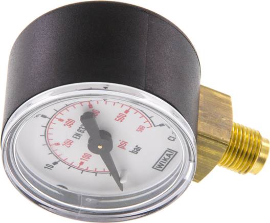 Manometer senkrecht (KU/Ms), 40mm, 0 bis 40 bar, G 1/8"