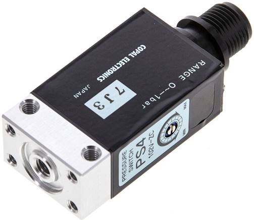elektron. Druckschalter -1 bis 0 bar, M 12-Stecker (A-codiert, 4-polig)