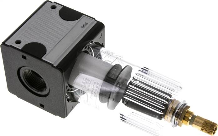 MULTIFIX Filter, G 3/4", Baur. 2, Kunststoffbehälter, Kondensatablass automatisch