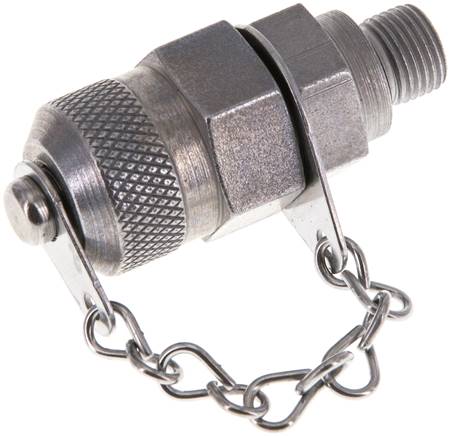 Messanschluss M16x2 - G 1/8" (AG), Stahl verzinkt