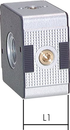 MULTIFIX Verteilerblock, G 1/4", Multifix 1, mit Schutzkorb