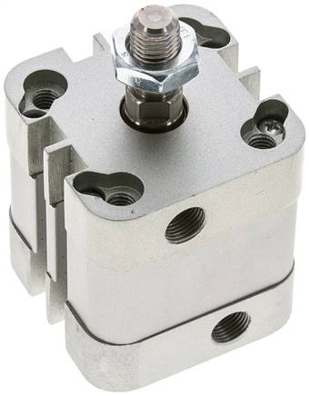 ISO 21287-Zylinder, doppeltw., Kolben 32mm, Hub 10mm, Kolbenstange AG