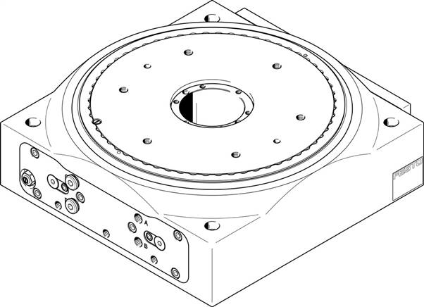 FESTO DHTG-220-3-A (555451) Rundschalttisch