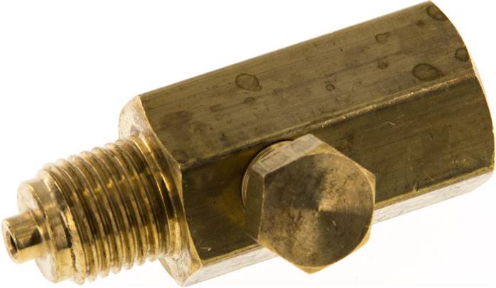 Manometer-Stoßminderer G 1/4" , Messing