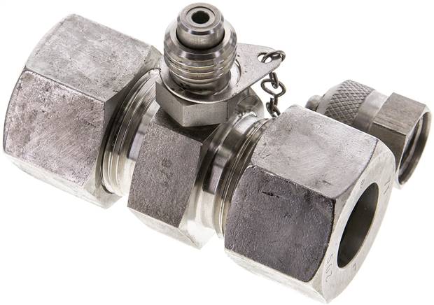 Messanschluss M16x2, 20 S (M30x2)-HD-Verschraubung, 1.4571