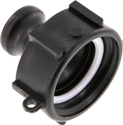 Kamlock-Stecker (A) S 60x6, DN 25 (1"), für IBC-Container
