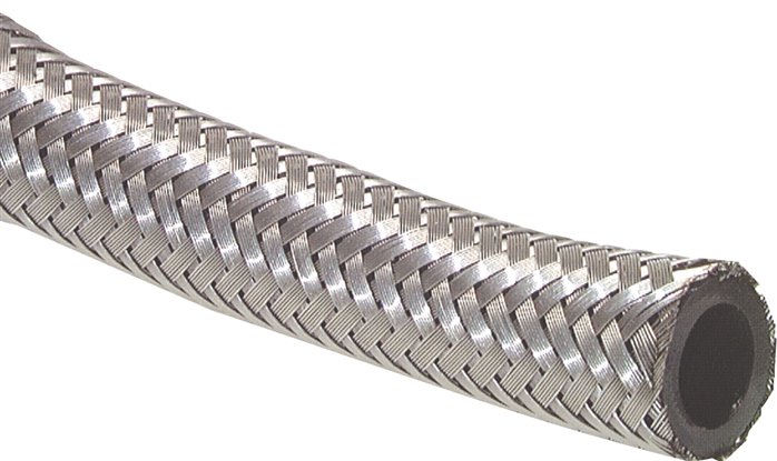 Silberschlauch (Kraftstoffschlauch) 25,0x33,0mm, Edelst