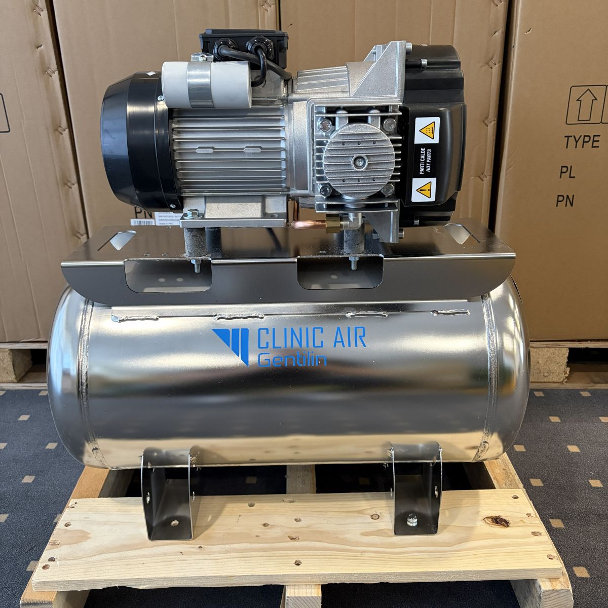 Compressore Gentilin oil-free Clinic 3/40 - Il genio dell'aria compressa silenziosa per l'aria oil-free