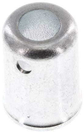 Schlauchhülse für Niederdruckschlauch DN3(8,5 - 9mm) Stahl