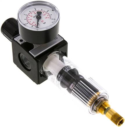 MULTIFIX Filterregler, G 3/8", 0,2 - 6bar, Baureihe 1, Kondensatablass automatisch