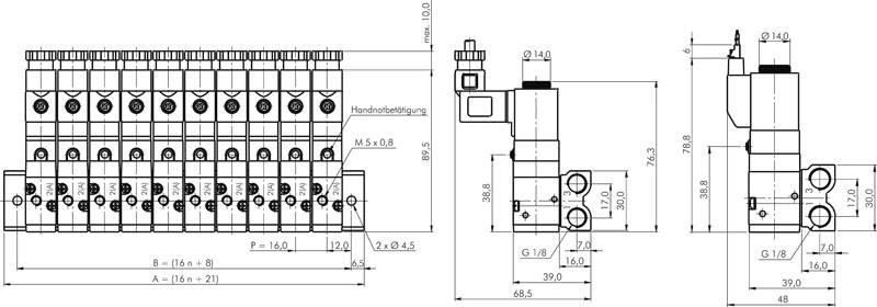 Dichtungssatz für MF1300