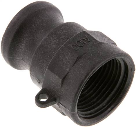 Kamlock-Stecker (A) Rp 1"(IG), Polypropylen