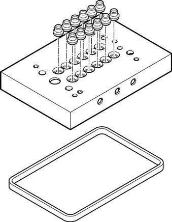 FESTO CPV10-VI-P6-1/8-C (566711) Multipol