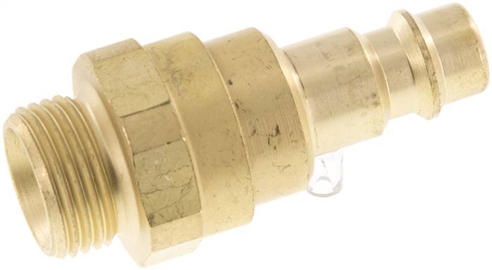 Kupplungsstecker (NW7,2) G 3/8"(AG) mit Rückschlagventil