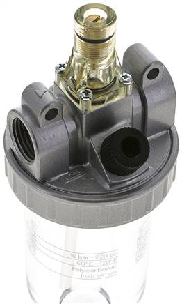 STANDARD-Öler, G 1/2", Standard 2, Kunststoffbehälter