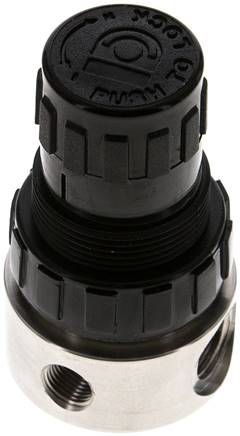 Druckregler, 1.4436/POM, G 1/4", 0,2 - 3bar (nicht rücksteuerbar)