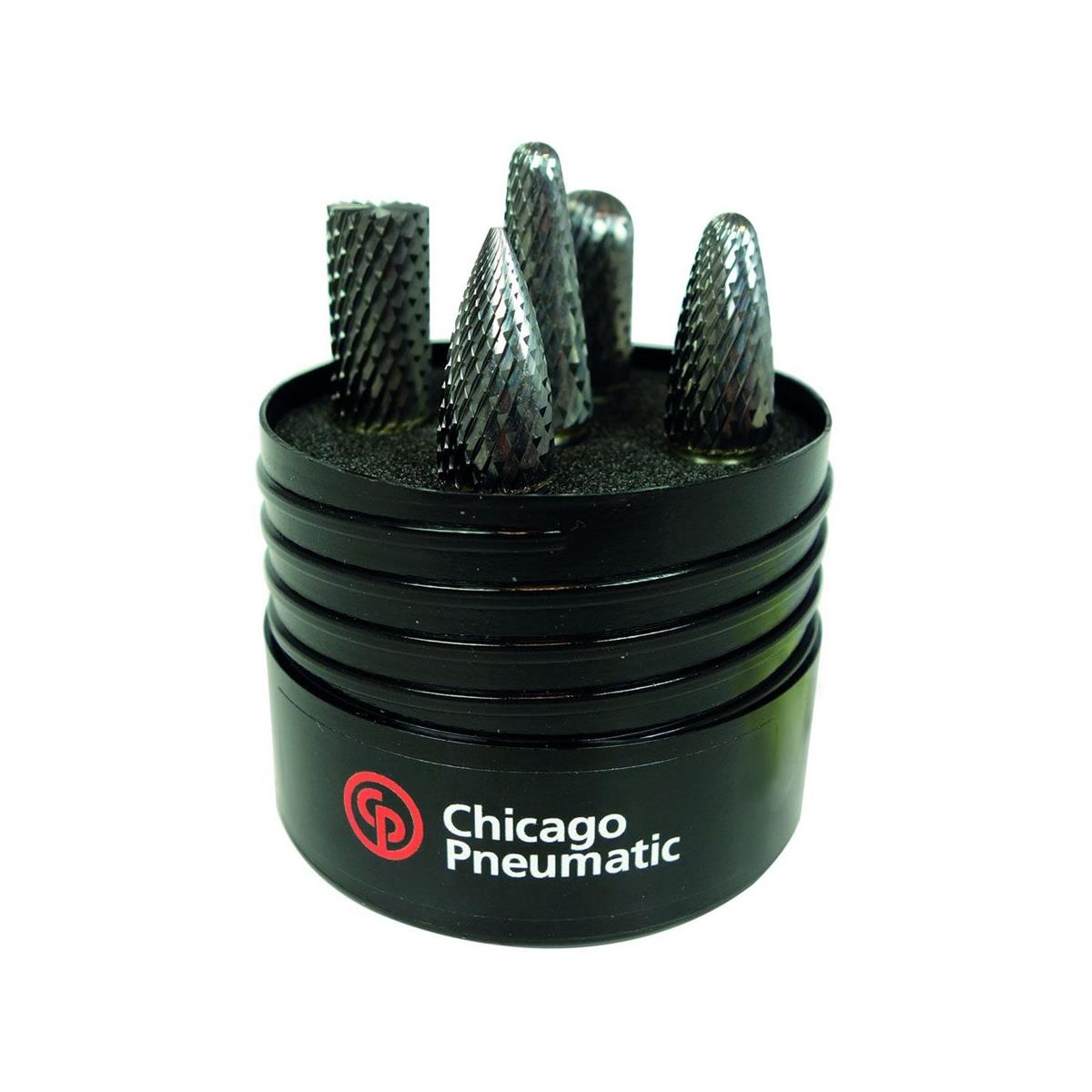 Chicago Pneumatic FRÄSER SET POWER CUT 6MM 5 STÜCK