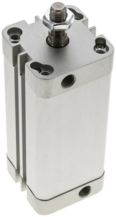 ISO 21287-Zylinder, doppeltw., Kolben 40mm, Hub 80mm, Kolbenstange AG