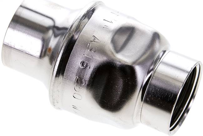 Rückschlagventil (leicht), NPT 1", PN 16, 1.4401