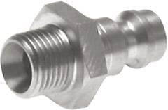 Kupplungsstecker (NW5) G 1/8"(AG), Stahl verzinkt