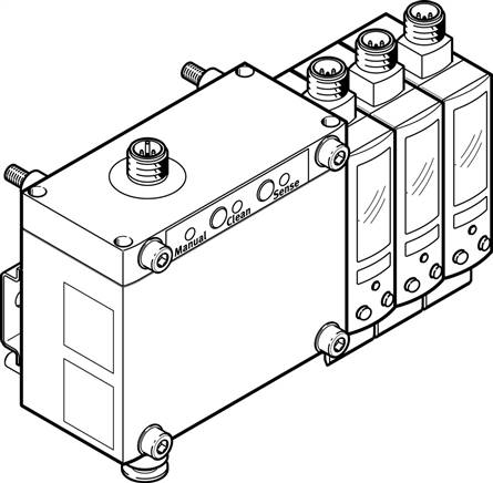 FESTO SOPA-CM3H-R1-WQ6-2N-M12 (552144) Luftspaltsensor