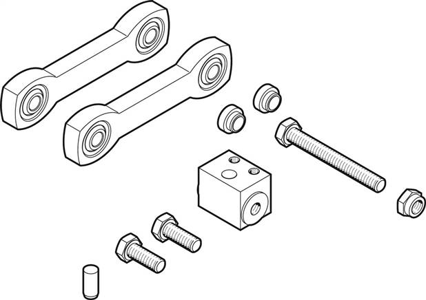 FESTO DARD-L1-25-M (2349275) Mitnehmer