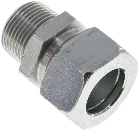 Gerade Schneidringverschr. R 3/4"-22 L (M30x2), Stahl verzinkt
