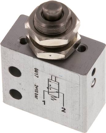 3/2-Wege (NO) Endschalter mit Nocke, M 5