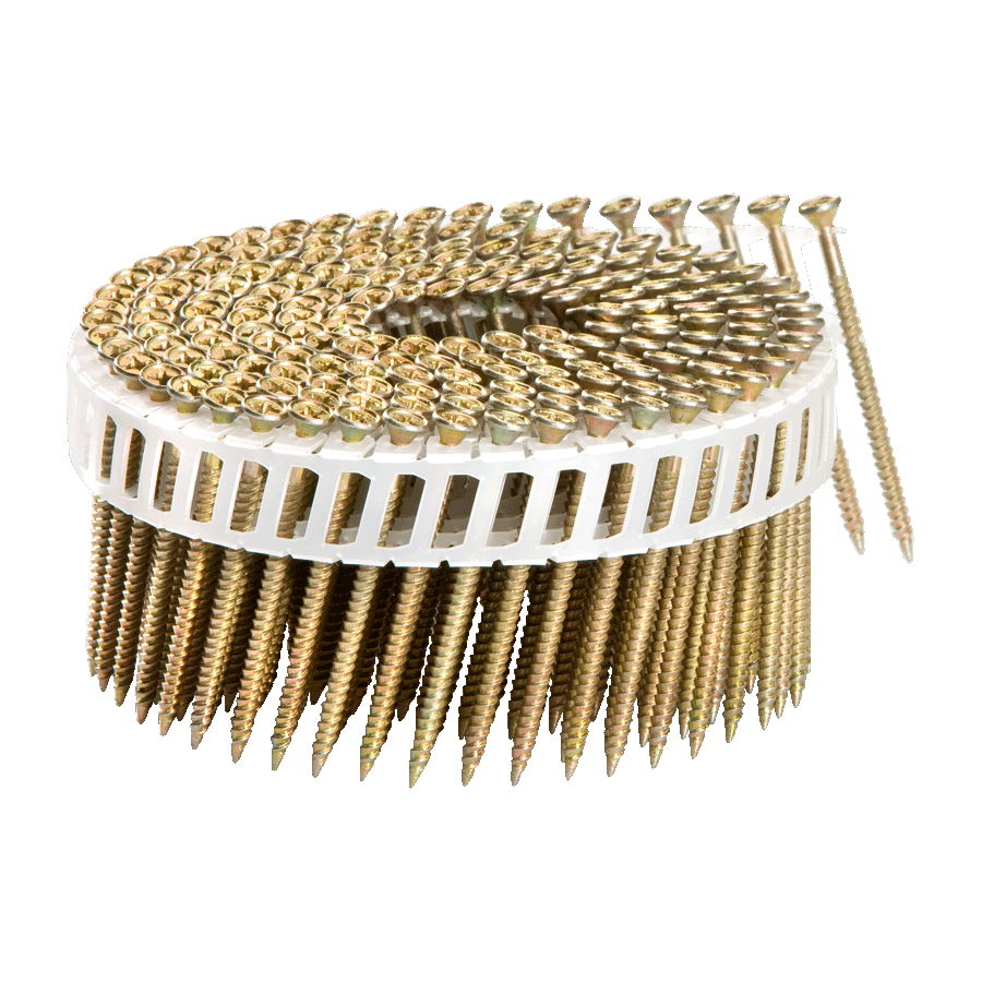 BECK 15° Coil SCRAIL® Nagelschrauben im Plastikband CN-AG 2,5/2,8 50 mm