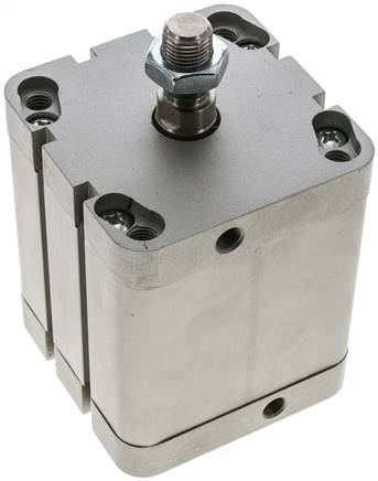 ISO 21287-Zylinder, doppeltw., Kolben 80mm, Hub 60mm, Kolbenstange AG