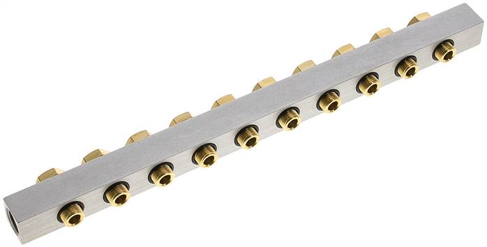 P-Leiste inkl. Hohlschrauben und Dichtungen für Ventilbaureihe M04 / P04 R 281/10