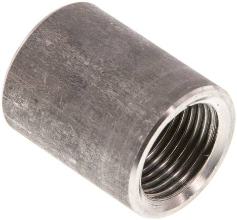 Rundmuffe Rp 3/8"-Rp 3/8", 1.4408