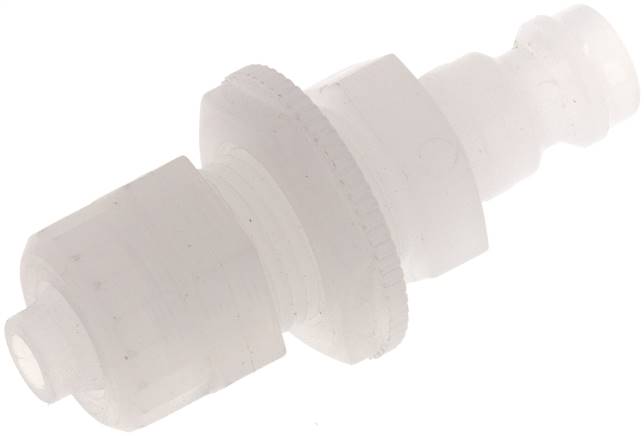 Schott-Kupplungsstecker (NW5) 8x6mm Schlauch, PVDF