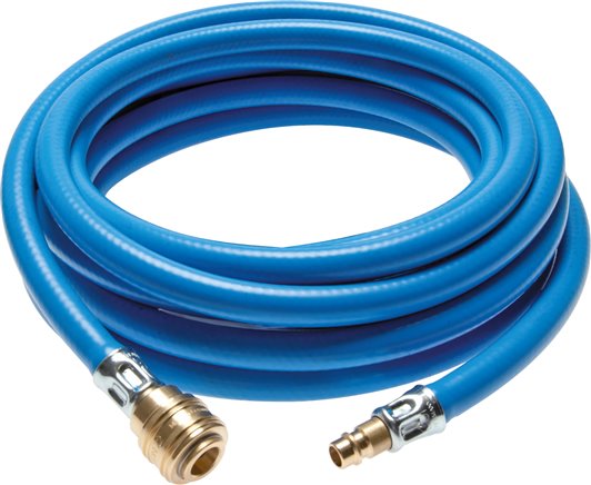 Druckluftschlauch 6,3x11,0mm (10m) Standardausführung mit Standardkupplung, NW 7,2