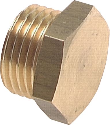 Verschlussstopfen Außenskt. G 1/4", Messing, Standard