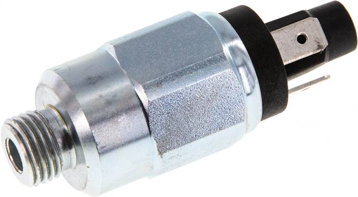 Druckschalter, Stahl verzinkt 10 - 70 bar (Wechsler), G 1/4"
