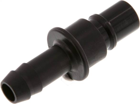 Kupplungsstecker (NW7,2) 9 (3/8") mm Schlauch, POM offen